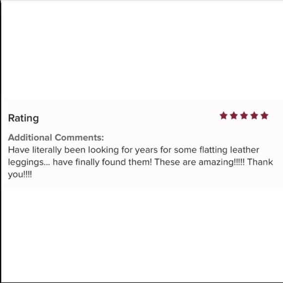 S-XL Avail! High Waisted Vegan Leather Leggings - Picture 7 of 7